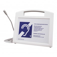 Портативная информационная индукционная система для слабослышащих А2 с радиомикрофоном на стойке